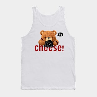 BEAR SAY CHEESE! Tank Top